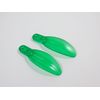 LEGO 2 Trans Green 2x6x1 Leaf Part 3565 J8