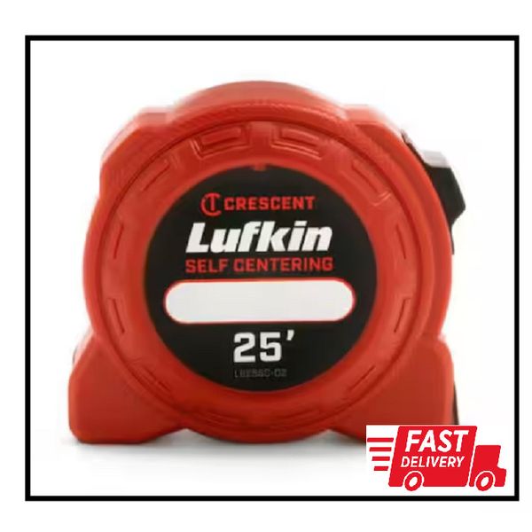 Lufkin 25 Ft. Self-Centering Power Tape Measure
