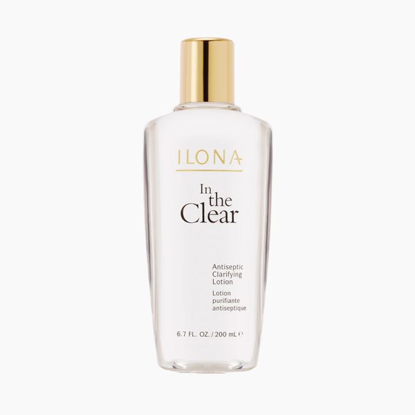 ILONA In the Clear | Blemish Clarifying Lotion | Salicylic Acid (BHA), Witch Hazel, Onion Bulb & Resorcinol | Acne Healing & Scar Reducing Solution | 6.7 oz.