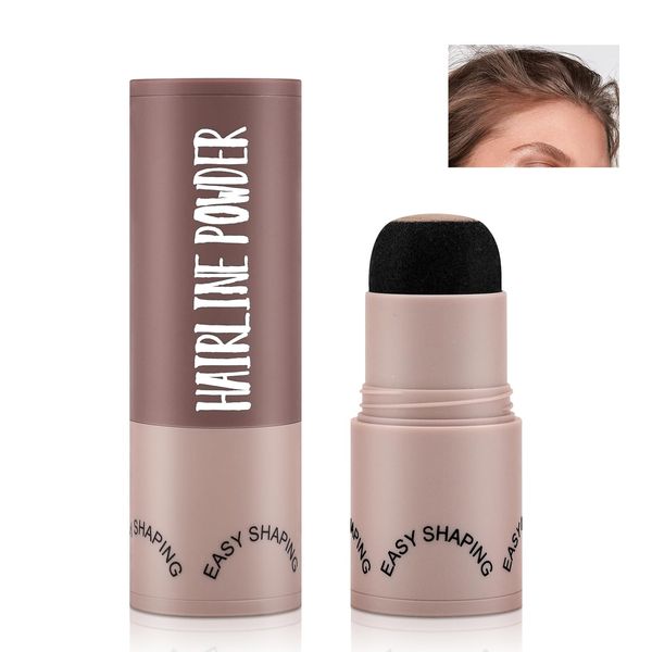 Boobeen Haar Puder Stick, Haaransatz Schatten Stick, Graues Haar Wurzel Cover Up Powder, Instantly Haar Farbe Concealer für Frauen mit dünner werdendem Haar