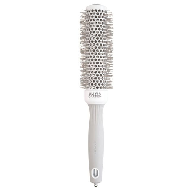 Olivia Garden - Expert Blowout Speed White and Grey Hairbrush- 35