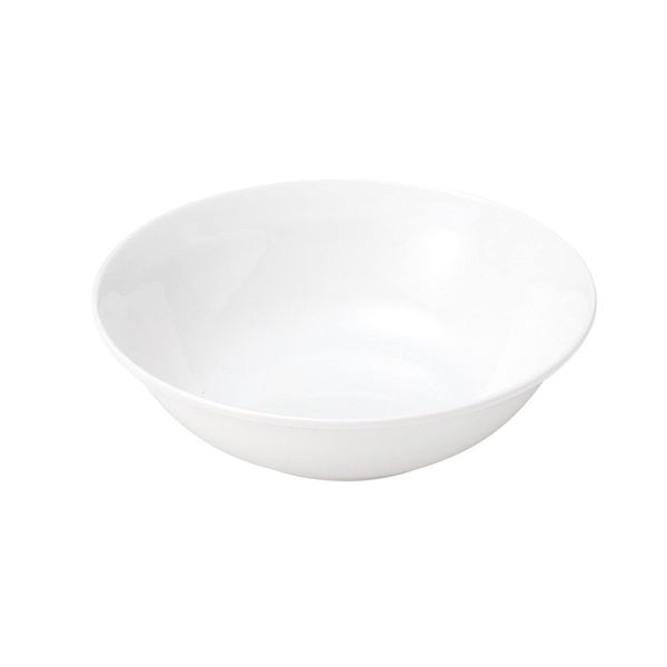 11880000A100 Reinforced Porcelain, Perfect Size for Salads and Fruits for Children, 5.5 inches (14 cm), White