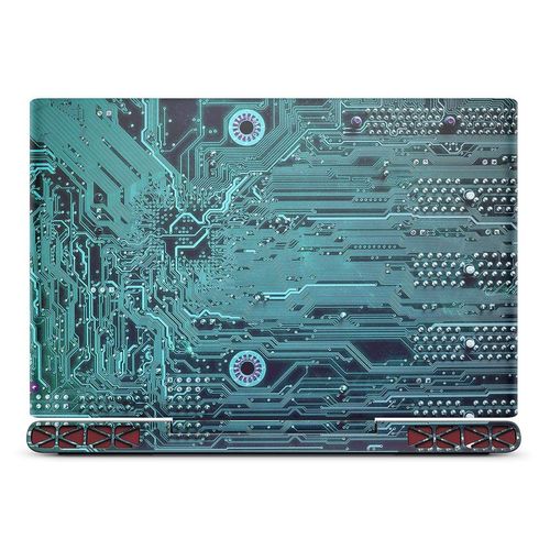 Design Skinz Electric Circuit Board V5 | Sticker | Wrap | Decal | Scratch Resistant Skin Cover Compatible with The Dell Inspiron 15 7000 Gaming Laptop (2017 Model)