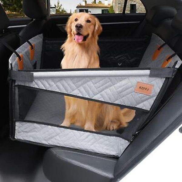 Dog Car Seat for Large Sized Dogs,Back Seat Pet Cover for Dogs, Car Backseat ...