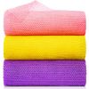 3 Pieces African Net Sponge African Exfoliating Net African Bath Sponge African Scrubbing Long Net Rag African Wash Net Shower Body Scrubber