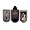 TSS Push Button Wall Mounted Key Safe - Outdoor Key Lock Box - 3 to 10 Digit Code Length - Easy Code Change - Keysafe - Key Holders for the home - Key Lock Box