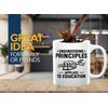 Engineer Teachers Coffee Mug 11oz White -Engineering principles applied - Gift Engineer lecture practitioners professionals electrical computer aerospace engineering electrical computer