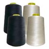 JYC CREATIVE Sewing Thread, 4 Rolls, Polyester, High Strength, 14600m, Black + Red