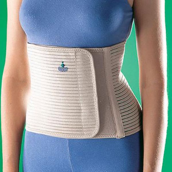 ABDOMINAL BINDER Maternity Support Belt By OPPO – Post-Operative Pregnancy Belt - Tummy Slim Belt – After Birth Abdominal Surgery Strap – Sacral & Symphysis Pubis Wrap – Adjustable Compression – Lower Back Pain / Post Natal Brace (XL -- 41-45")