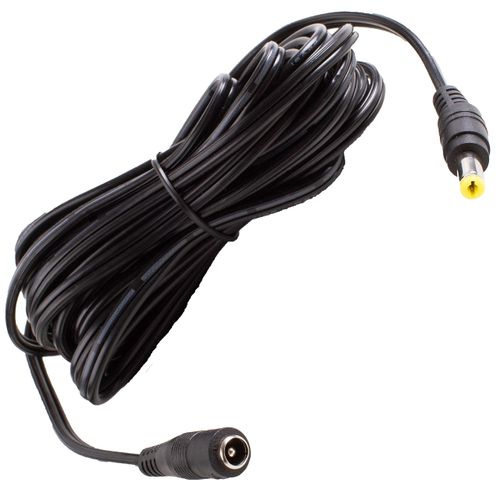 LEDUPDATES DC Plug Power Adapter Extension Cable 5.5MM X 2.1MM Plug, 16 AWG Heavy Duty Cable for 5v 12v 24v LED Strip Light, Home Security Camera Surveillance System, DVR and More (16ft)
