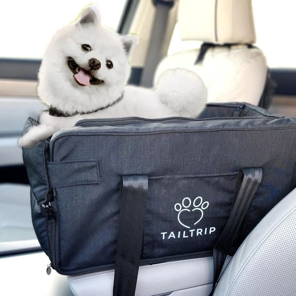 Dog Car Seat Pet Puppy Booster Seat Cat Travel Carrier Small Dogs Trip TailTrip