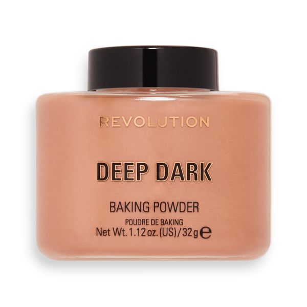 MakeUp Revolution Loose Powder, Deep Dark, 32g