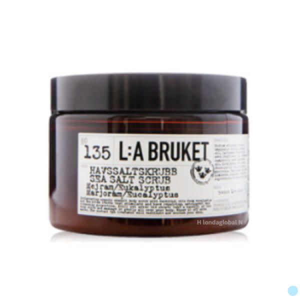 La Brunette Body Scrub Sea Salt Marjoram &amp; Eucalyptus_MC