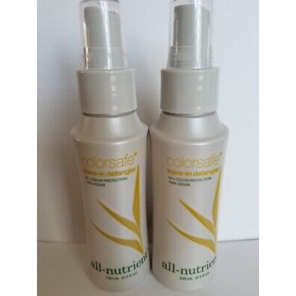 All Nutrient Colorsafe Leave In Detangler Color Protection Duo Set Travel 3.4 oz
