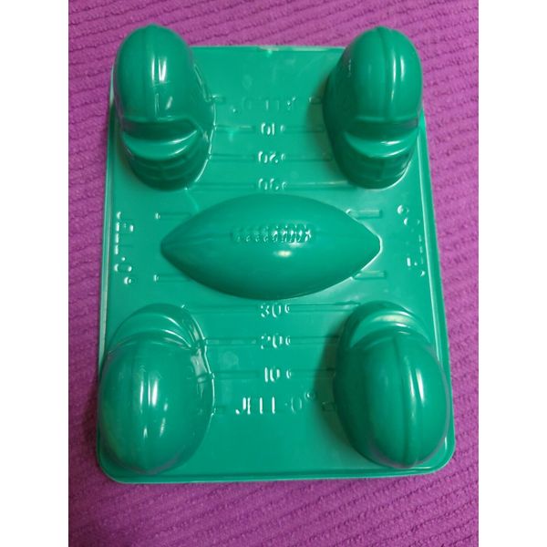 Jello Jell-o Jigglers Football Helmet Molds - 2 trays (NEW)