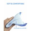 10 Pack Reusable Clear Full Face Shields/Face Masks with Sponge Pad Elastic band