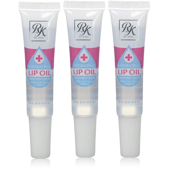Ruby Kisses Hydrating Lip Gloss Clear Hydrating Lip Gloss (3 PACK)