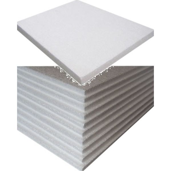 5 Small White Rigid Polystyrene Foam Sheets Boards Slabs - Size 600mm Long x 400mm Wide x 10mm Thick - EPS70 SDN Floor Insulation Sheeting Packing Void Loose Fill Filler Protective