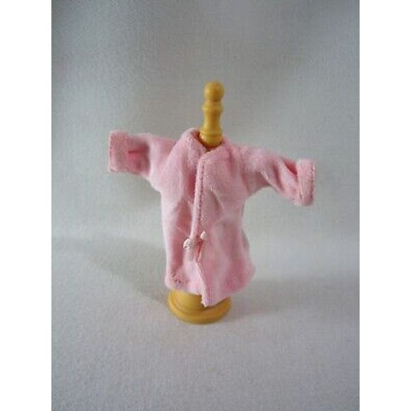 Fisher Price Loving Family Dollhouse Coat Robe Clothes Hat Rack with Robe