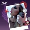 Hair Brush Tangle Angel Level Pink Chrome 21807
