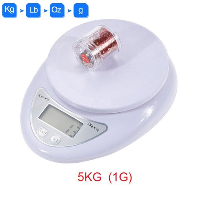 Digital Kitchen Scale 5000g/1g Small Jewelry Scale Food Scales