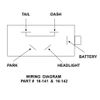 Universal 3 Position Off / On / On Headlight And Parking Light Switch With Dimmer