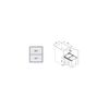 REJS RECYCLE BIN PULL OUT KITCHEN WASTE BIN W:450mm-2x20L(JC606-2)