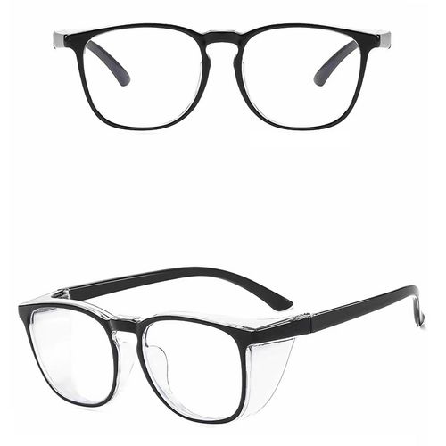 FOROMONE Pollen Prevention Glasses, Blue Light Cut, Hay Fever Glasses, Anti-Fog, Goggles, Glasses, Splash, Dustproof, Goods, Fashionable, Pollen, Yellow Sand, Glasses, Men's, Women's, No Degree,