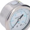 Vacuum Pressure Gauge, 1/4" NPT Stable Performance Class 2.5 Precision Household Multi-Function Pressure Gauge (0-10Mpa)