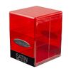 Ultra Pro Satin Cube Deck Box - Choose Colour - Colour: Glitter Red