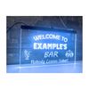 Personalised Colour Changing Hanging LED Sign | Custom Home Bar Accessory | Neon Light