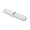 SUPVOX Portable Toothbrush Case Box Travel Capsule Oran Denture Care Container Travel Women Men 2pcs Black and Blue