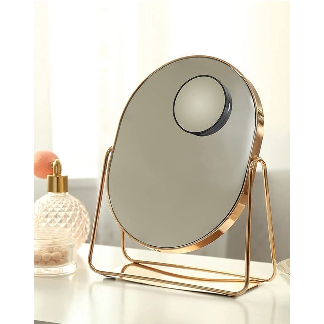  OMIRO Compact Mirror, Mini Mix Diamond 1X/2X