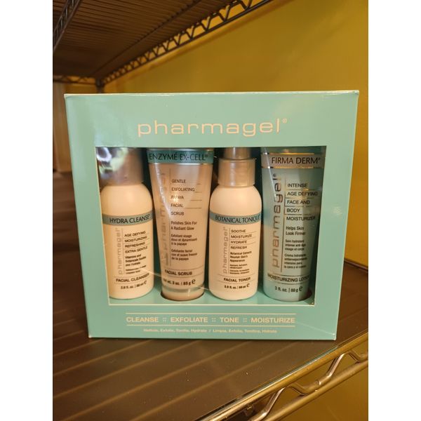 Pharmagel Rejuvenating Face & Body Regimen. Gift Set. New