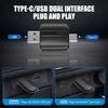 2in1 Auto Car Play Wireless Adapter CarPlay Wireless Adapter For iOS Android _