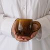 Brown Dripper & Mug Set, Mino Ware, Ceramic, 1 Person Tableware, Made in Japan