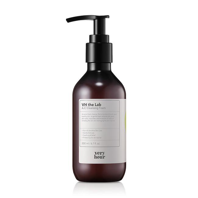 Berry Hour BH the Lab AC Cleansing Foam 200ml (functional for relieving acne-prone skin)