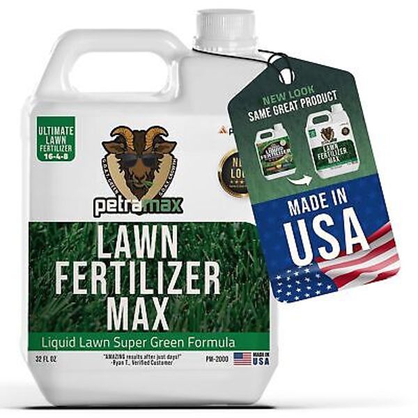 PetraTools Liquid Fertilizer, 16-4-8 Lawn Fertilizer, Liquid Lawn Fertilizer ...