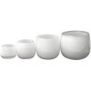 Dutz Collection Vase Pot Colour White
