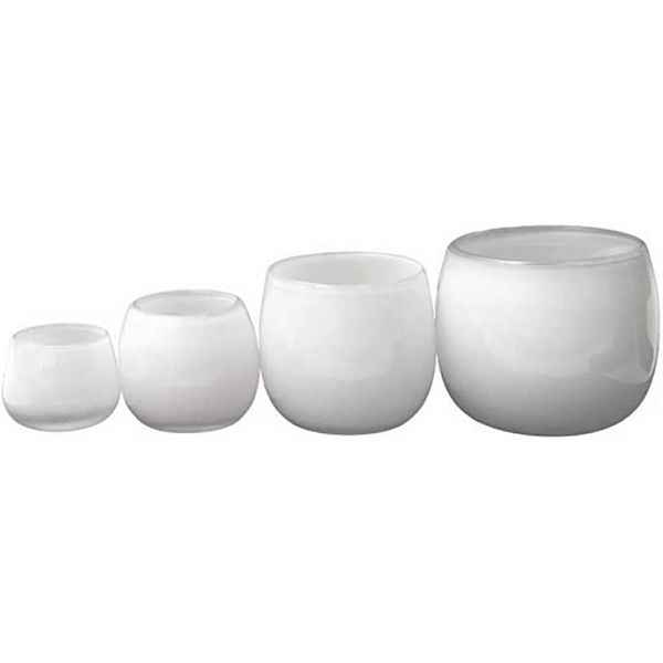 Dutz Collection Vase Pot Colour White