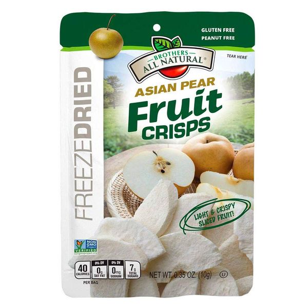 BROTHERS ALL NATURAL Asian Pear Fruit Crisps 12 Count, 0.35 OZ