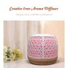 Essential Oil Diffuser Sky 500ml Iron Dome Dots Colorful I 3d light