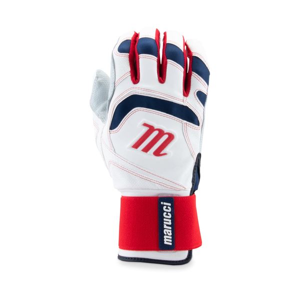 Marucci - 2021 Signature Batting Glove Full WRAP USA (MBGSGN3FW-USA-AM), Standard, Adult Medium