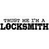 CafePress Trust Me I'm A Locksmith Oval Car Bumper Sticker