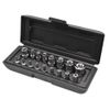 Astro Products E-Type Socket & Anti-Fiddle Hex Robe Bit Set (17 Pieces)