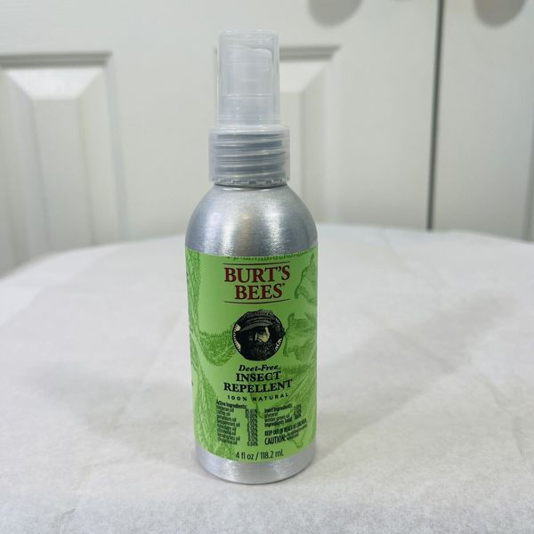 Burt's Bees Herbal Insect Repellent All Natural Essential Oil 4 oz New Free Ship