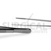 Jansen Ear Forceps 6.25" Bayonet Shape Serrated Tips German Grade