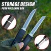 Treszen Double edged chef knife, convenient to carry cutting tool, double blade set