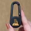 Azeeda 'Cricket Pitch Essentials' Compass Keyring (KC00038298)