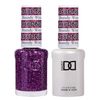 DND Duo Gel & Nail Polish Set - Brandy Wine 466-2x15ml